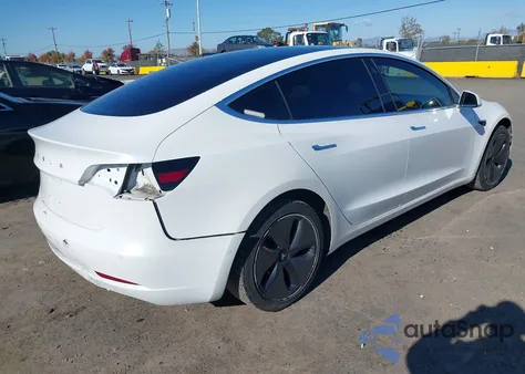 2018 Tesla Model 3 from USA, damaged, VIN 5YJ3E1EA5JF048053